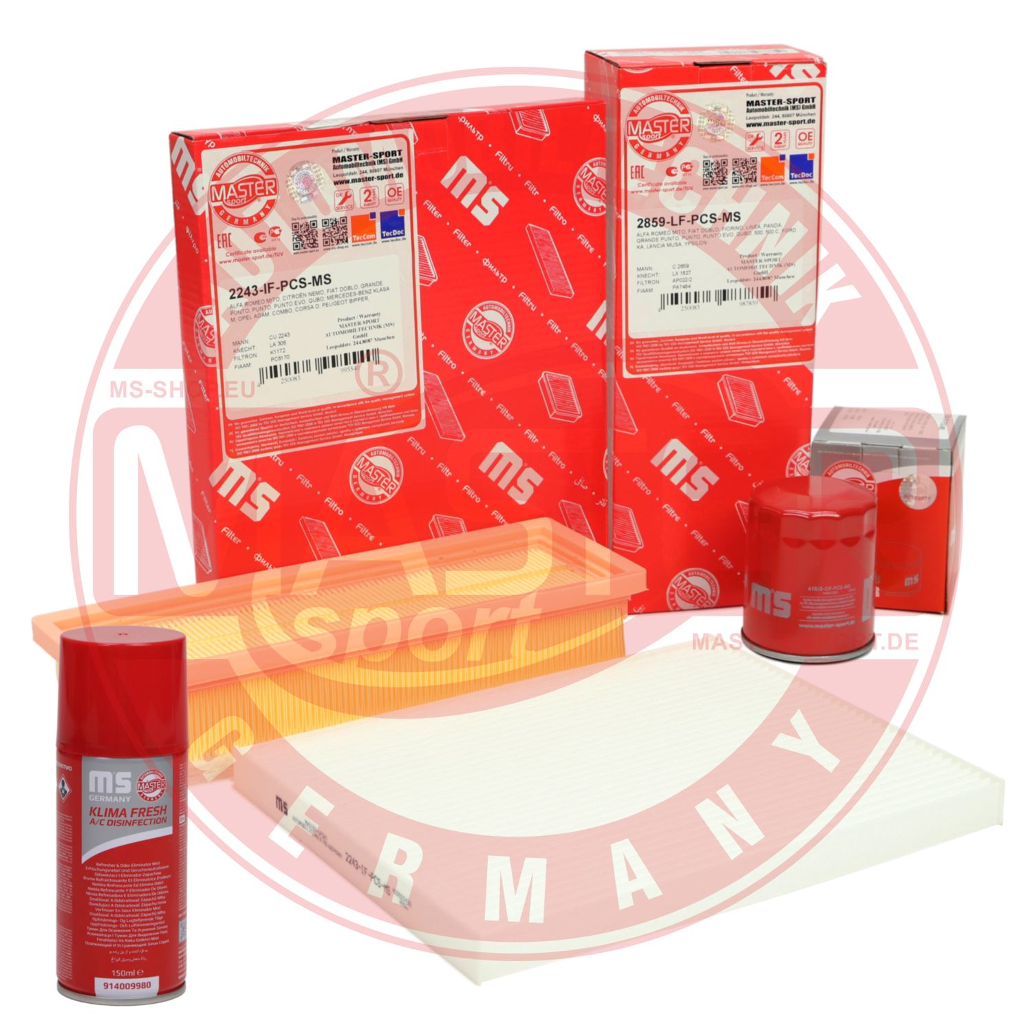 MASTER-SPORT GERMANY 450001152P PROMO Filter Set